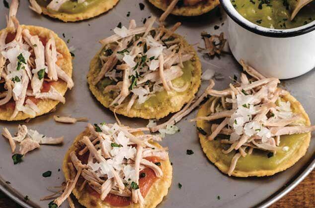 Chalupas Jamon
