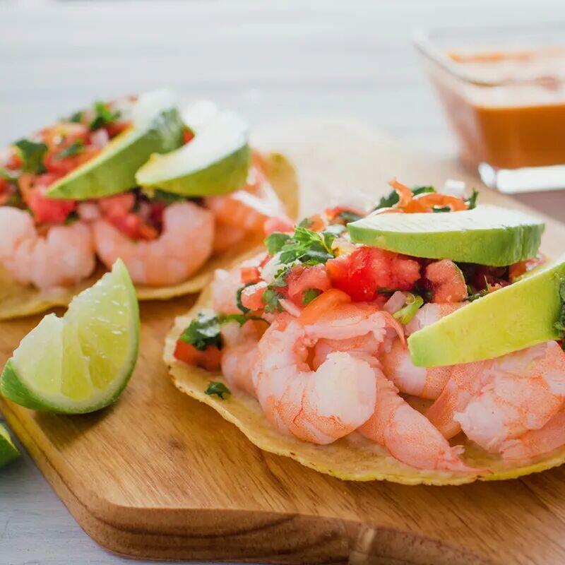 Tostada Camaron